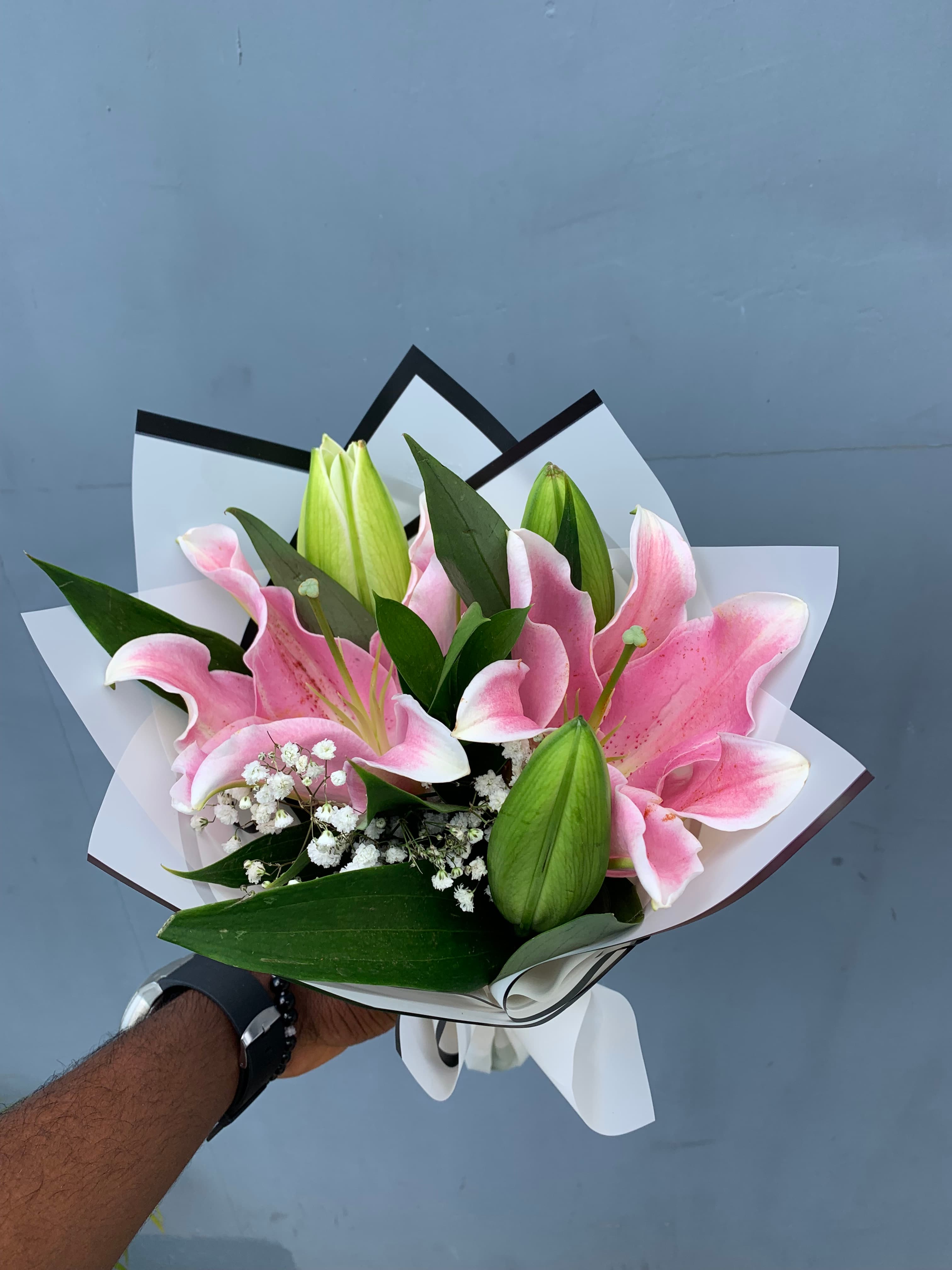 Pink lily bliss